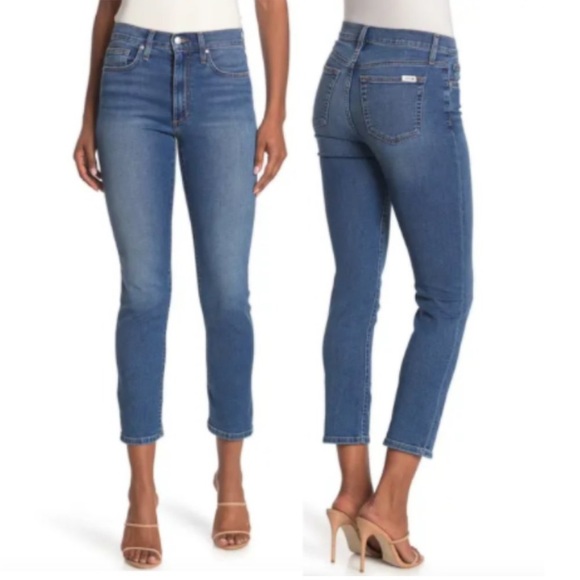 Joes Jeans High Rise Slim Cigarette Ankle Jeans in Wilbur Wash - Picture 12 of 12